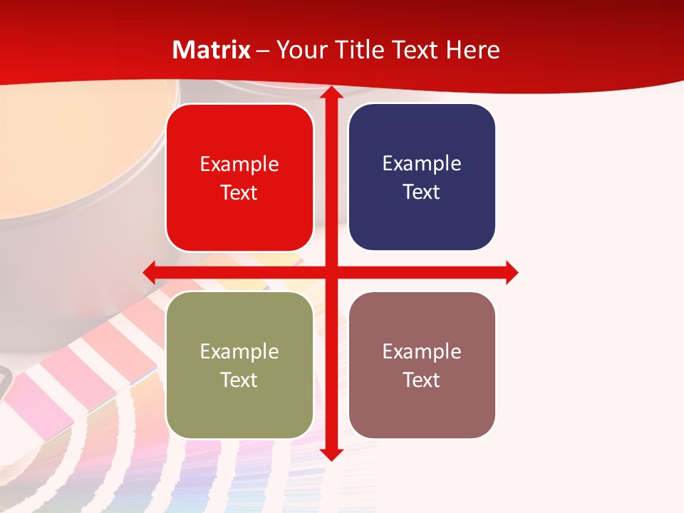 Printing Press Inks, Cyan, Magenta, Yellow PowerPoint Template
