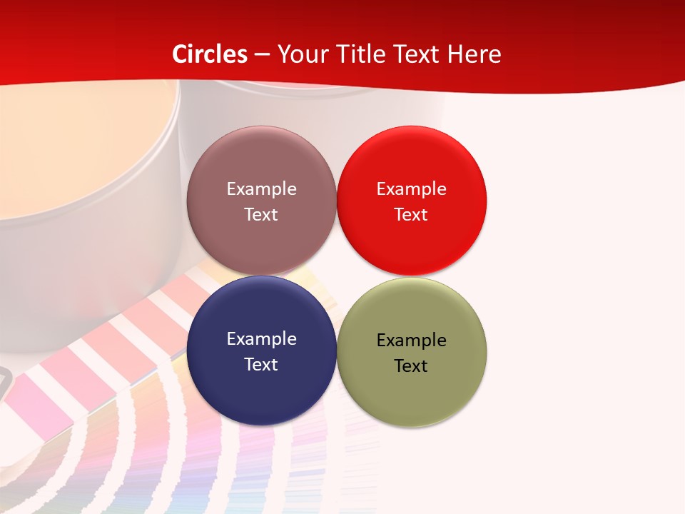 Printing Press Inks, Cyan, Magenta, Yellow PowerPoint Template