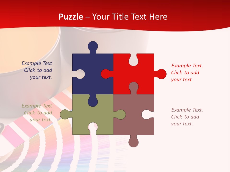 Printing Press Inks, Cyan, Magenta, Yellow PowerPoint Template