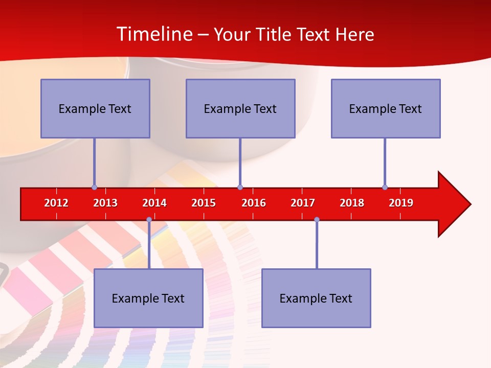 Printing Press Inks, Cyan, Magenta, Yellow PowerPoint Template
