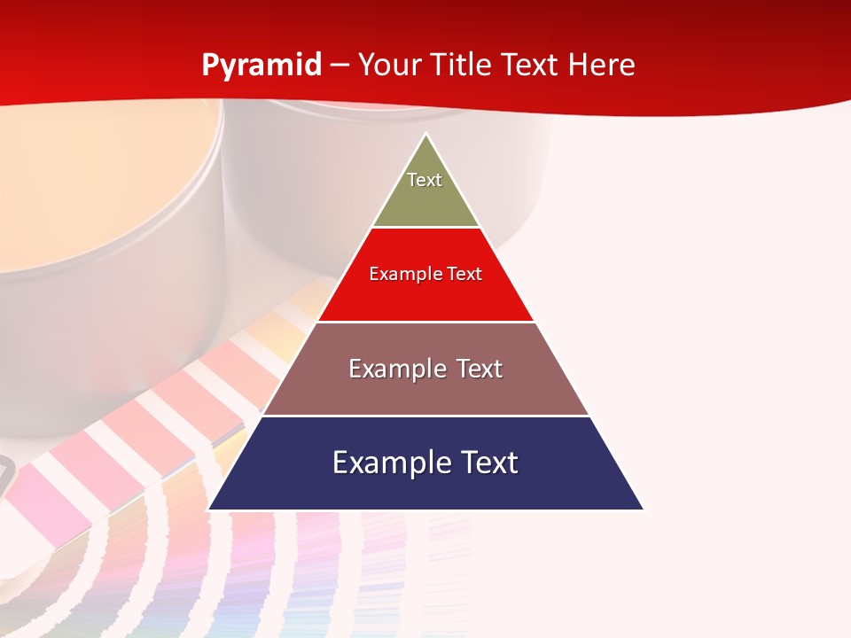 Printing Press Inks, Cyan, Magenta, Yellow PowerPoint Template