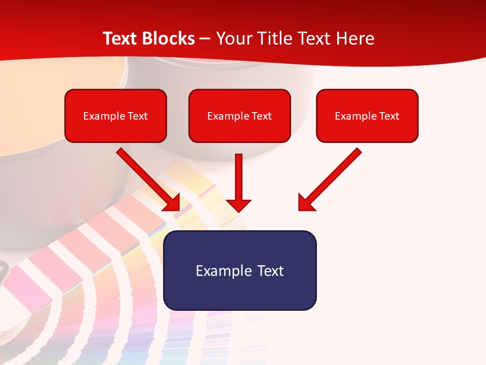 Printing Press Inks, Cyan, Magenta, Yellow PowerPoint Template