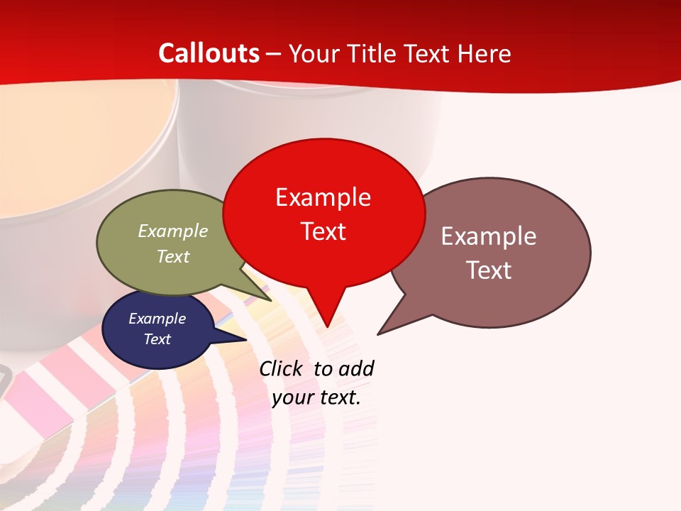 Printing Press Inks, Cyan, Magenta, Yellow PowerPoint Template