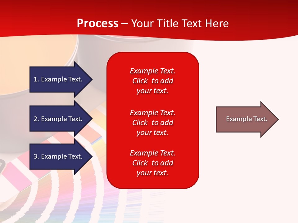 Printing Press Inks, Cyan, Magenta, Yellow PowerPoint Template