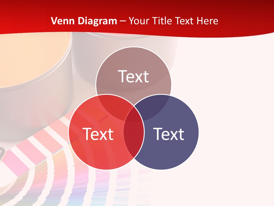 Printing Press Inks, Cyan, Magenta, Yellow PowerPoint Template
