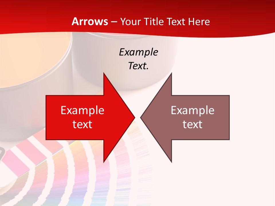 Printing Press Inks, Cyan, Magenta, Yellow PowerPoint Template