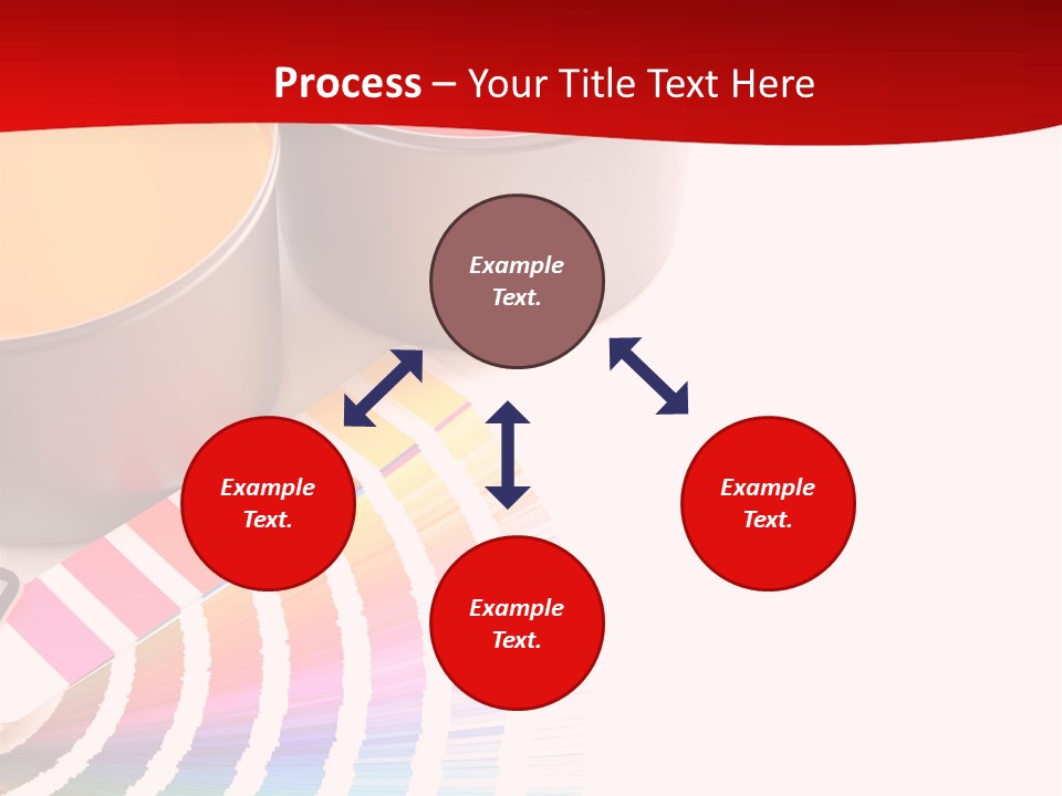 Printing Press Inks, Cyan, Magenta, Yellow PowerPoint Template