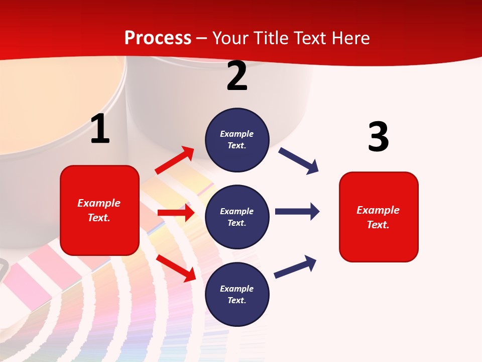 Printing Press Inks, Cyan, Magenta, Yellow PowerPoint Template