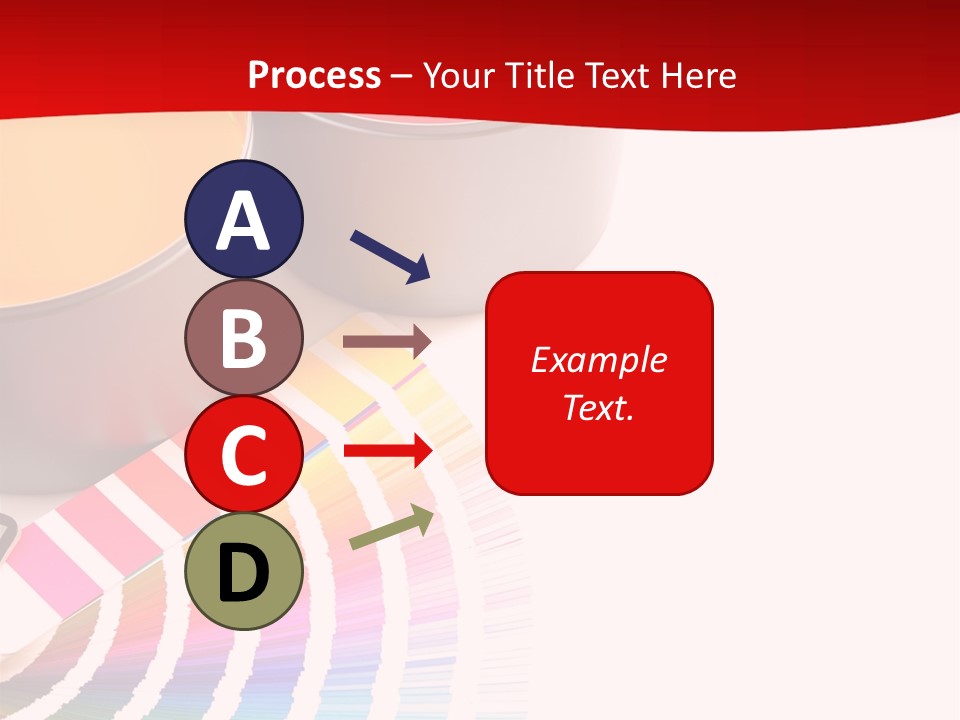 Printing Press Inks, Cyan, Magenta, Yellow PowerPoint Template