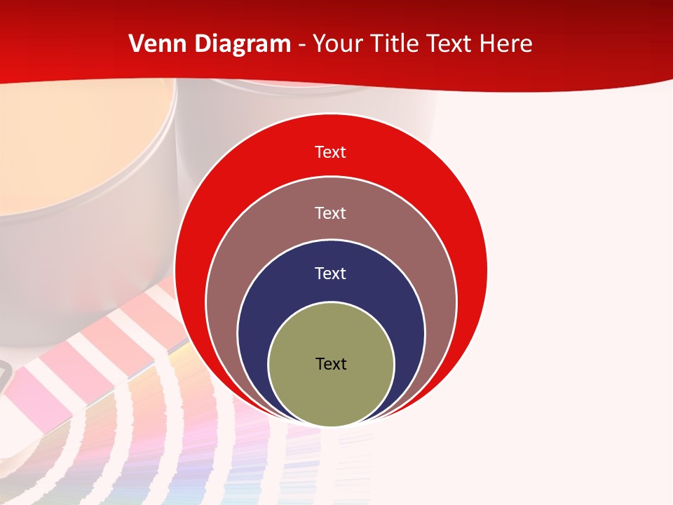 Printing Press Inks, Cyan, Magenta, Yellow PowerPoint Template