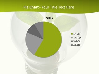 Light Bulb: Power And Nature PowerPoint Template