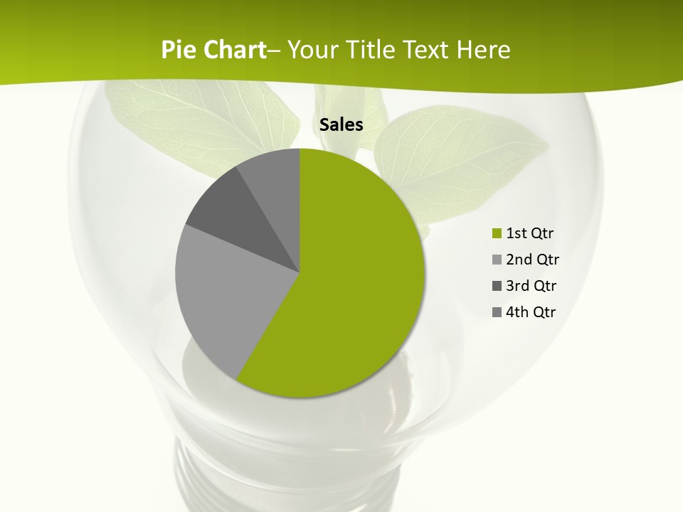 Light Bulb: Power And Nature PowerPoint Template