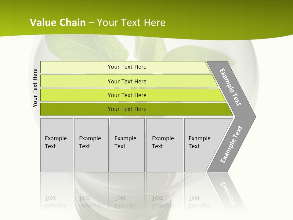 Light Bulb: Power And Nature PowerPoint Template