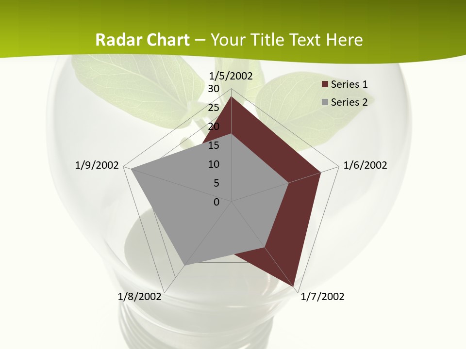 Light Bulb: Power And Nature PowerPoint Template