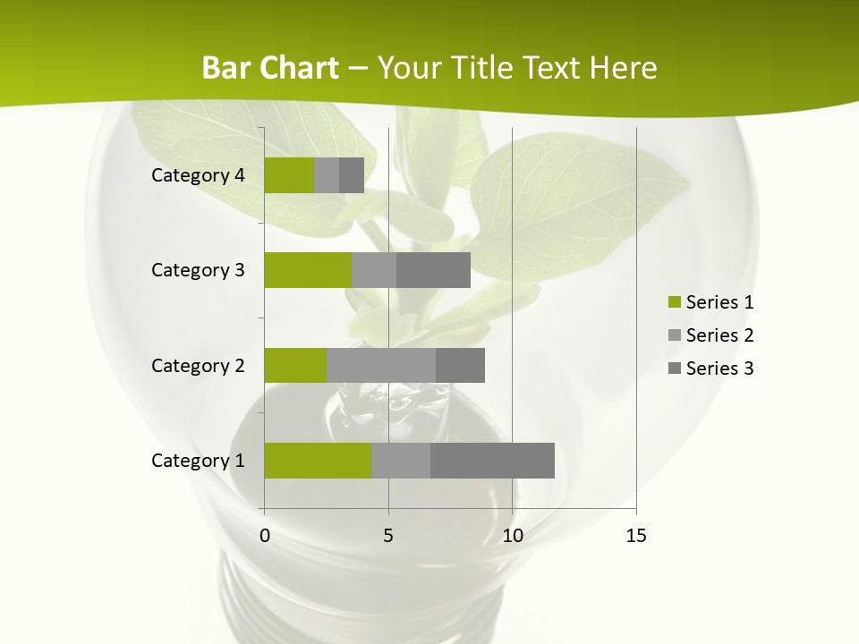 Light Bulb: Power And Nature PowerPoint Template