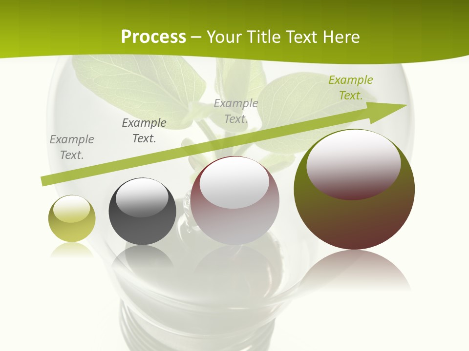 Light Bulb: Power And Nature PowerPoint Template