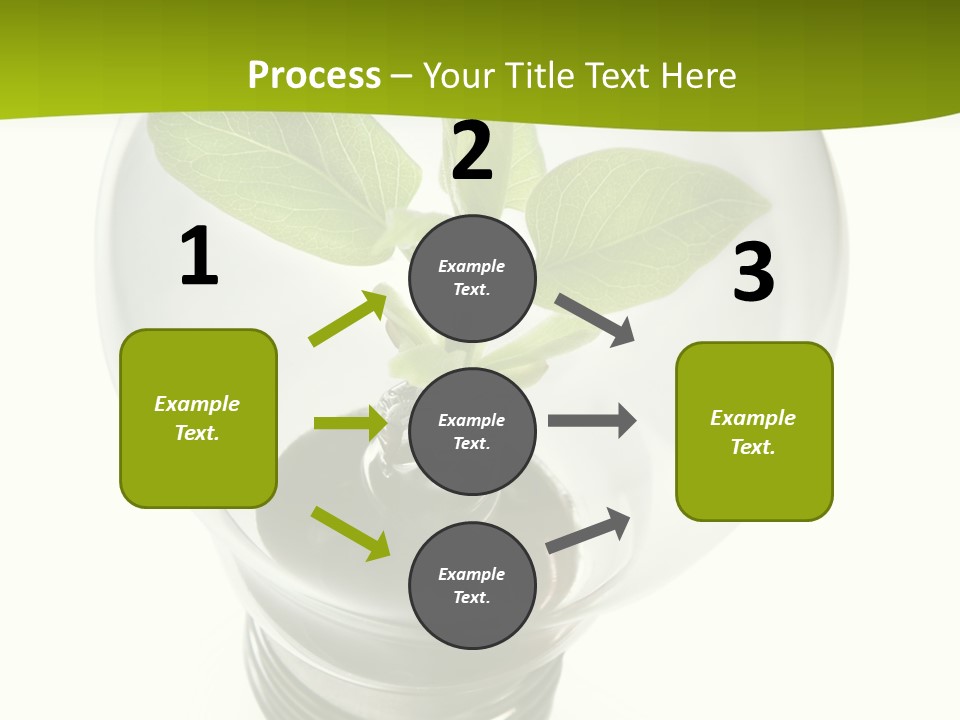 Light Bulb: Power And Nature PowerPoint Template