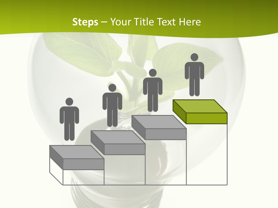 Light Bulb: Power And Nature PowerPoint Template