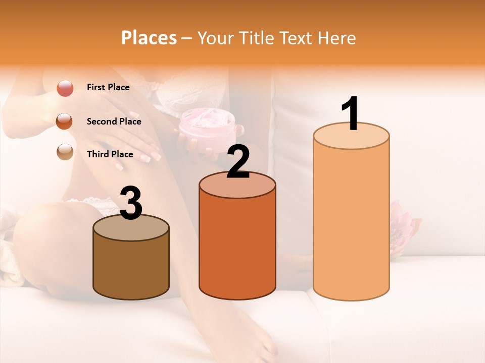 Body Care - Body Creme Application - Health And Beauty. Skin Care, Beauty Treatment PowerPoint Template