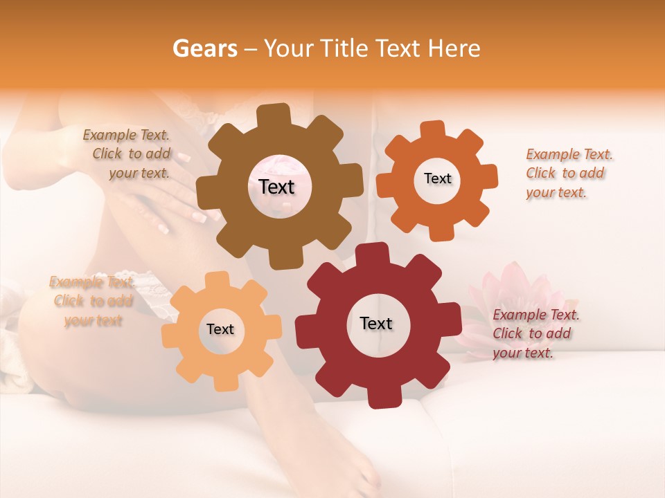 Body Care - Body Creme Application - Health And Beauty. Skin Care, Beauty Treatment PowerPoint Template