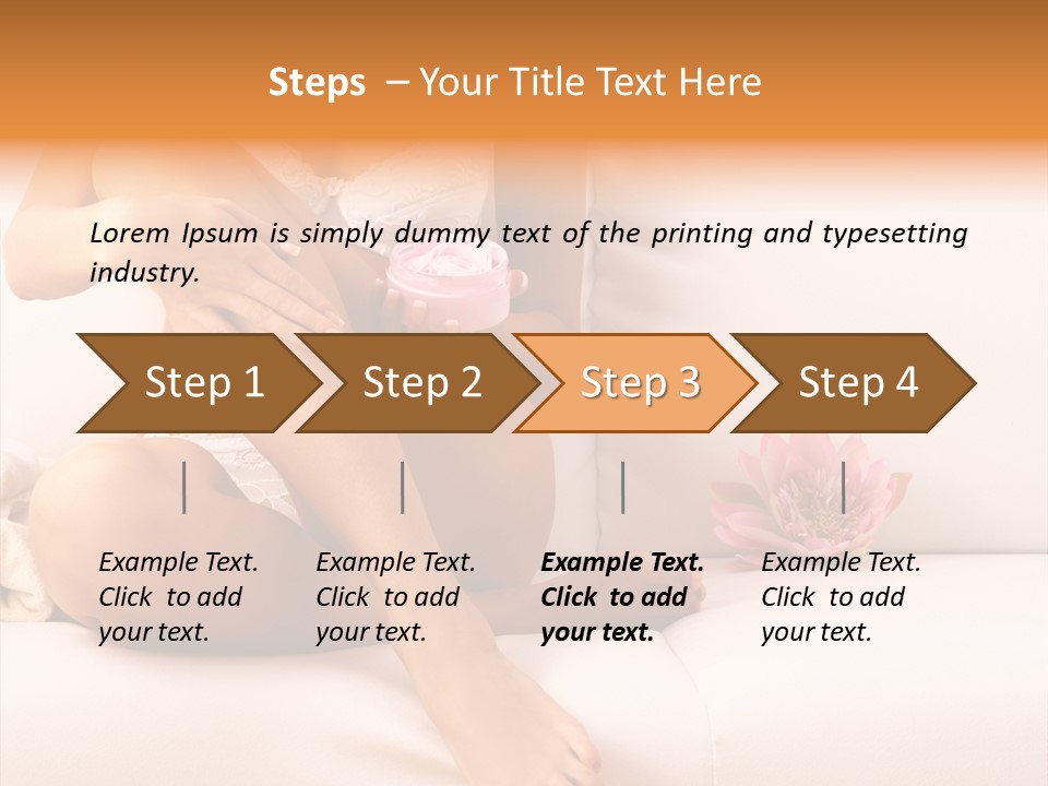 Body Care - Body Creme Application - Health And Beauty. Skin Care, Beauty Treatment PowerPoint Template