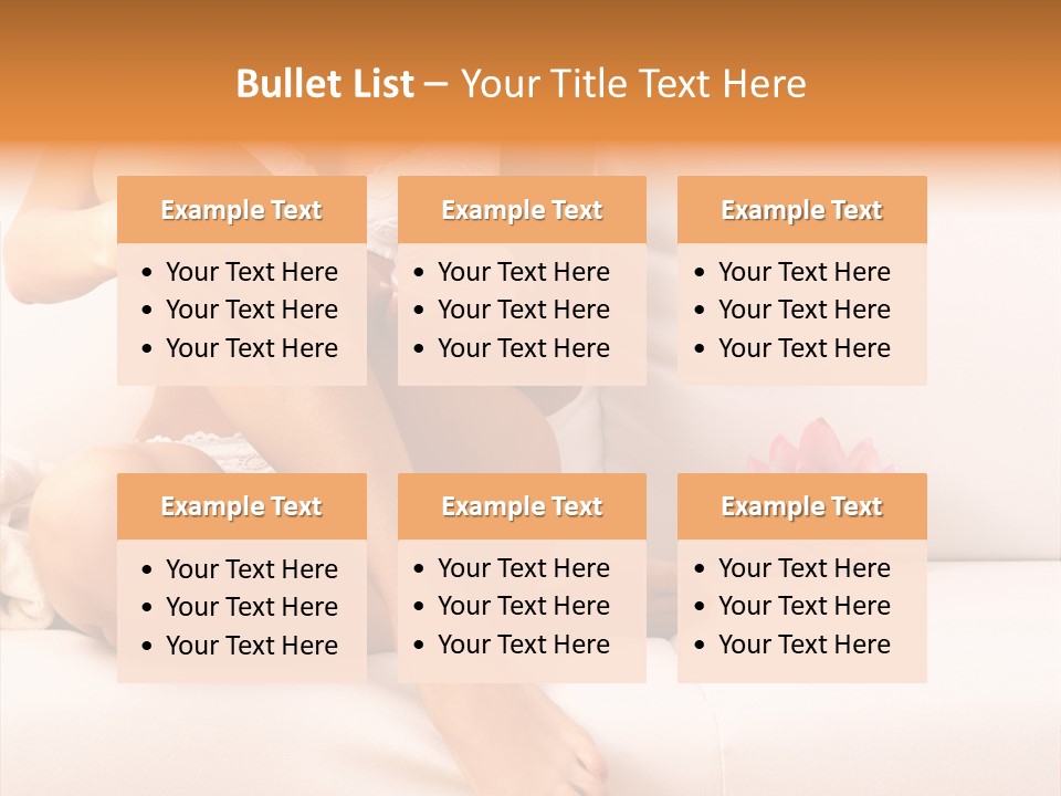 Body Care - Body Creme Application - Health And Beauty. Skin Care, Beauty Treatment PowerPoint Template