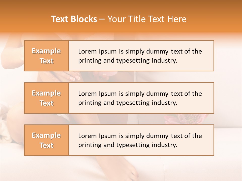 Body Care - Body Creme Application - Health And Beauty. Skin Care, Beauty Treatment PowerPoint Template