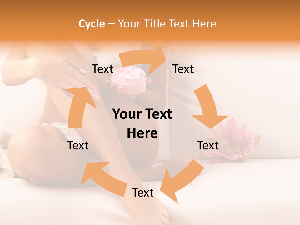 Body Care - Body Creme Application - Health And Beauty. Skin Care, Beauty Treatment PowerPoint Template