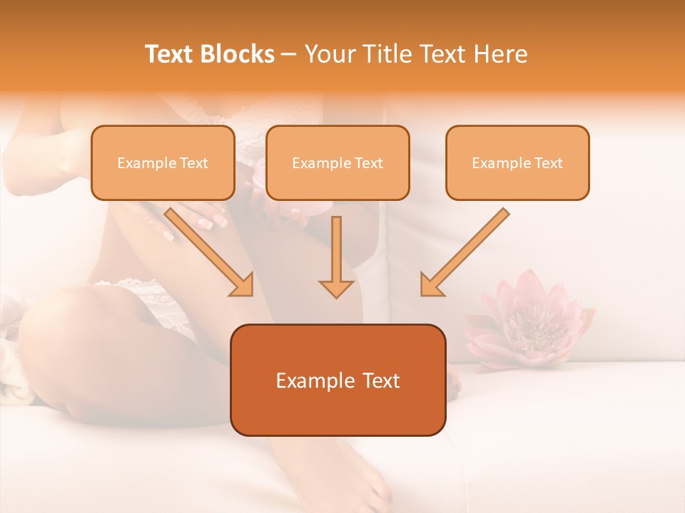 Body Care - Body Creme Application - Health And Beauty. Skin Care, Beauty Treatment PowerPoint Template