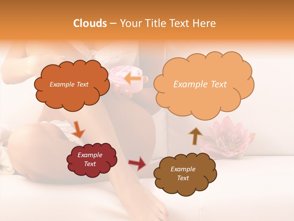 Body Care - Body Creme Application - Health And Beauty. Skin Care, Beauty Treatment PowerPoint Template