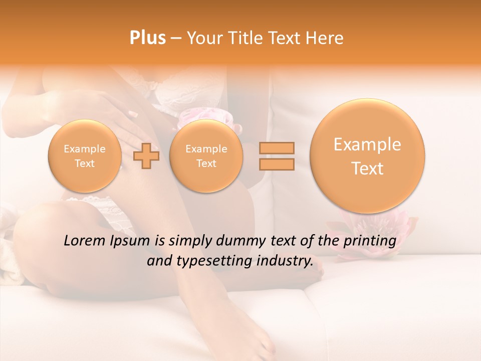 Body Care - Body Creme Application - Health And Beauty. Skin Care, Beauty Treatment PowerPoint Template