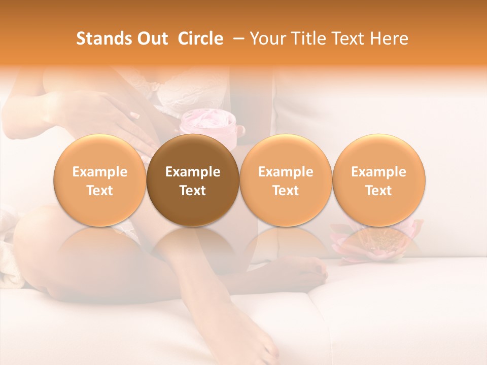 Body Care - Body Creme Application - Health And Beauty. Skin Care, Beauty Treatment PowerPoint Template