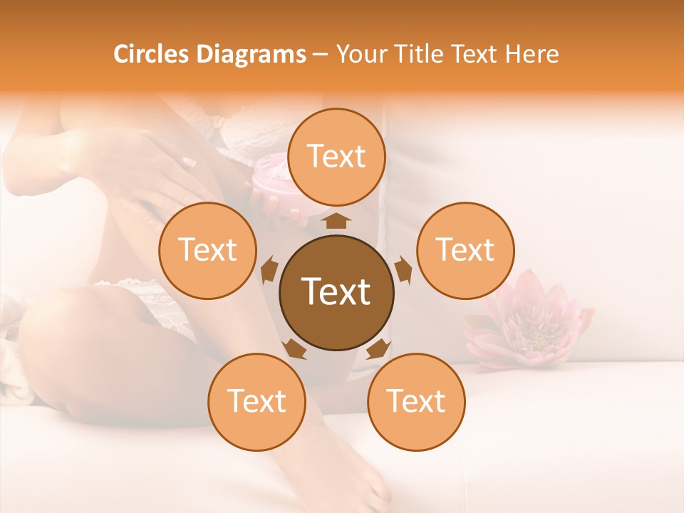 Body Care - Body Creme Application - Health And Beauty. Skin Care, Beauty Treatment PowerPoint Template