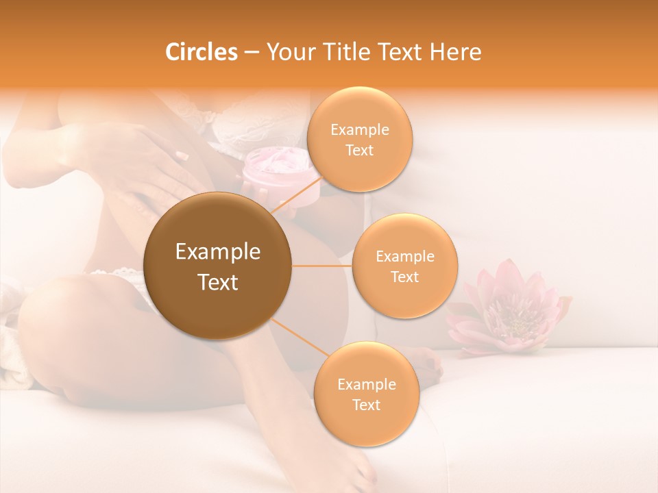 Body Care - Body Creme Application - Health And Beauty. Skin Care, Beauty Treatment PowerPoint Template