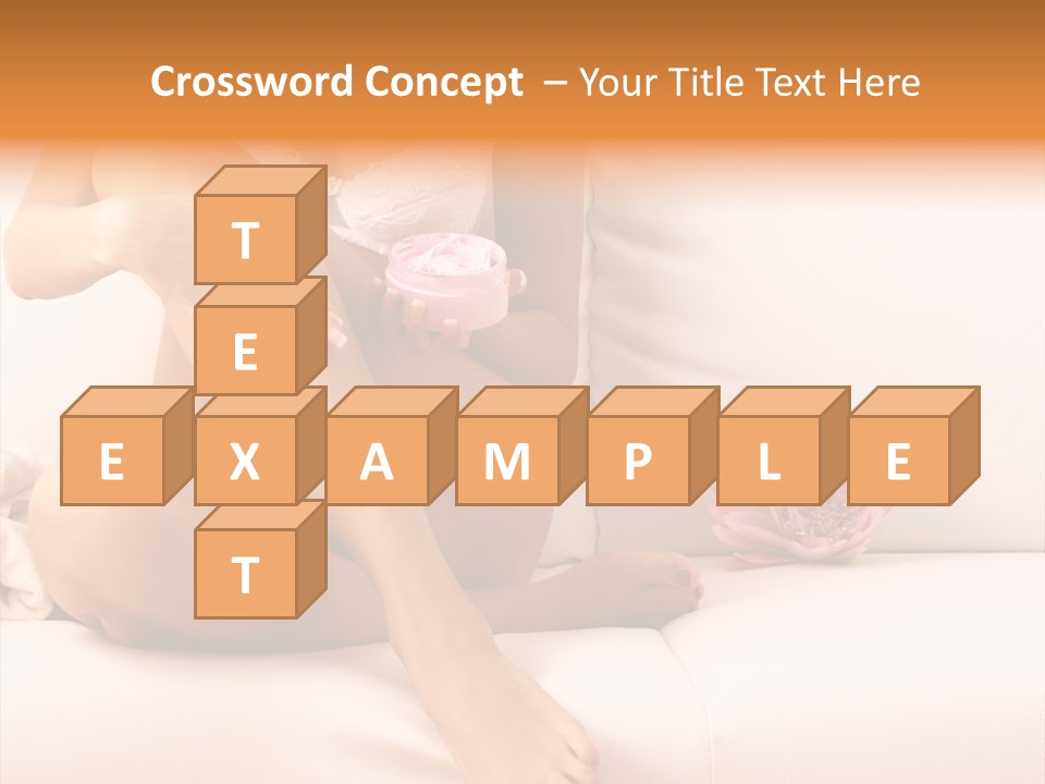 Body Care - Body Creme Application - Health And Beauty. Skin Care, Beauty Treatment PowerPoint Template