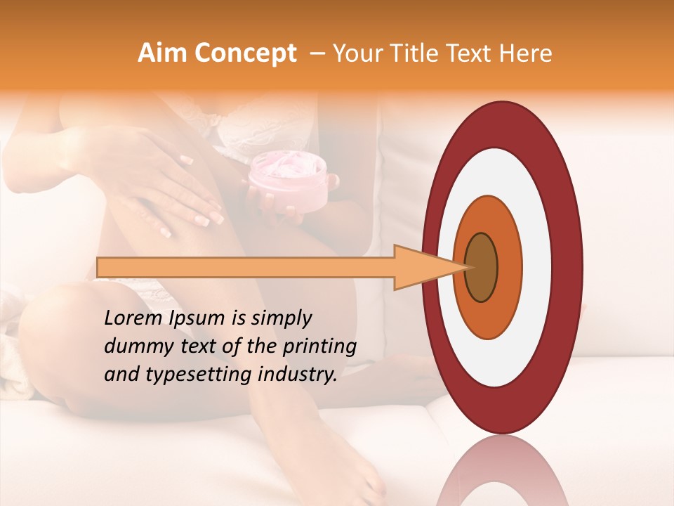 Body Care - Body Creme Application - Health And Beauty. Skin Care, Beauty Treatment PowerPoint Template