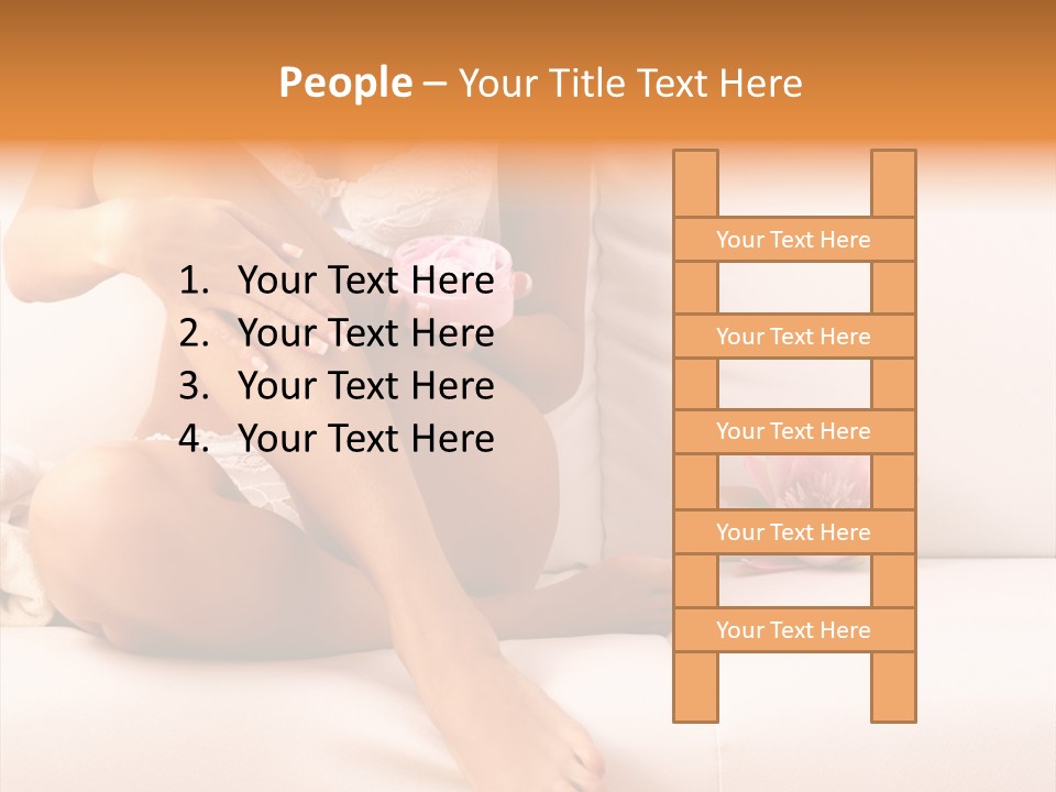 Body Care - Body Creme Application - Health And Beauty. Skin Care, Beauty Treatment PowerPoint Template