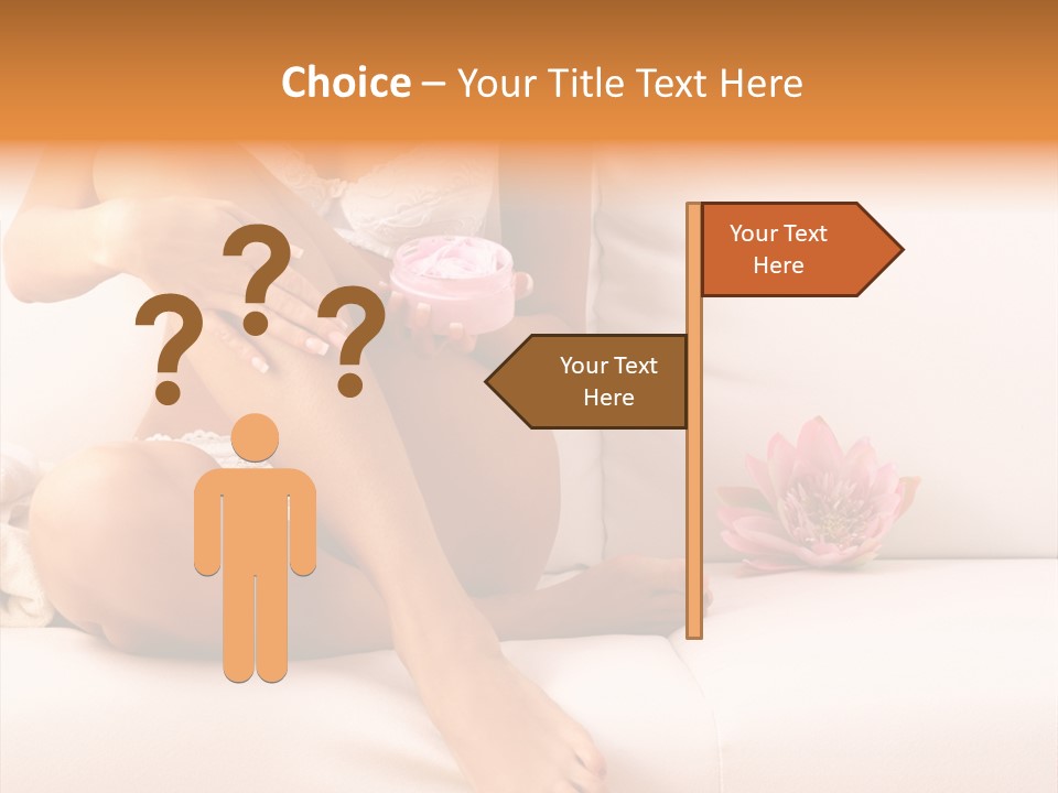 Body Care - Body Creme Application - Health And Beauty. Skin Care, Beauty Treatment PowerPoint Template