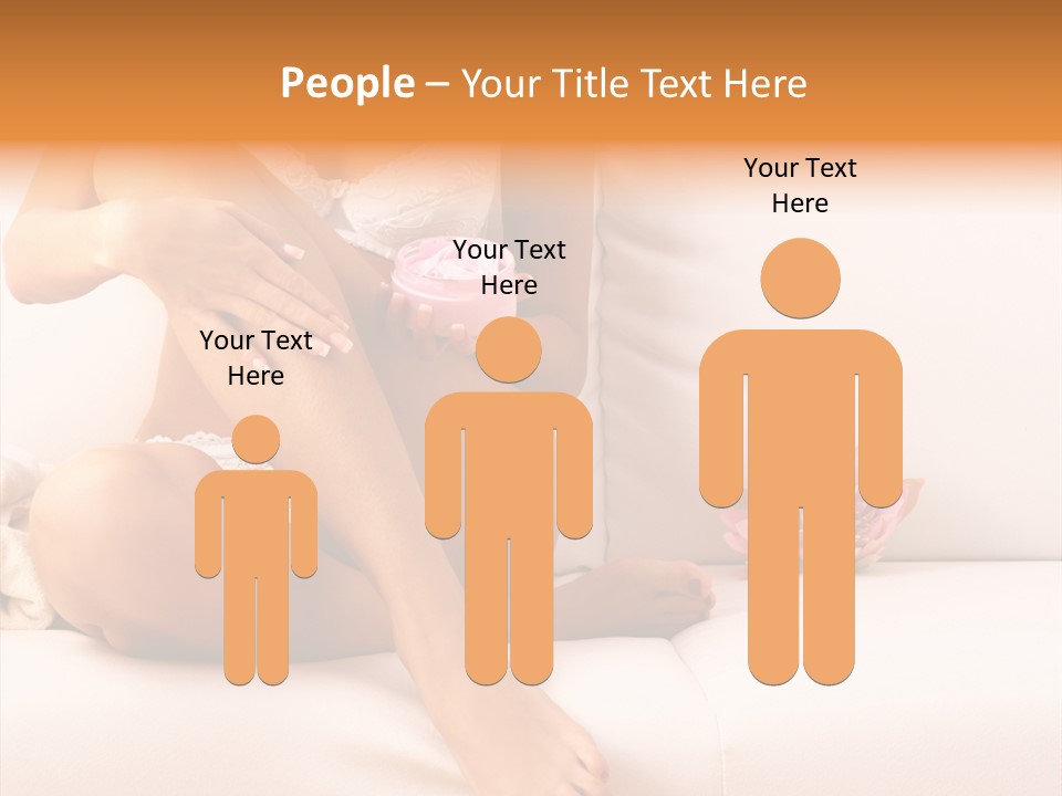 Body Care - Body Creme Application - Health And Beauty. Skin Care, Beauty Treatment PowerPoint Template