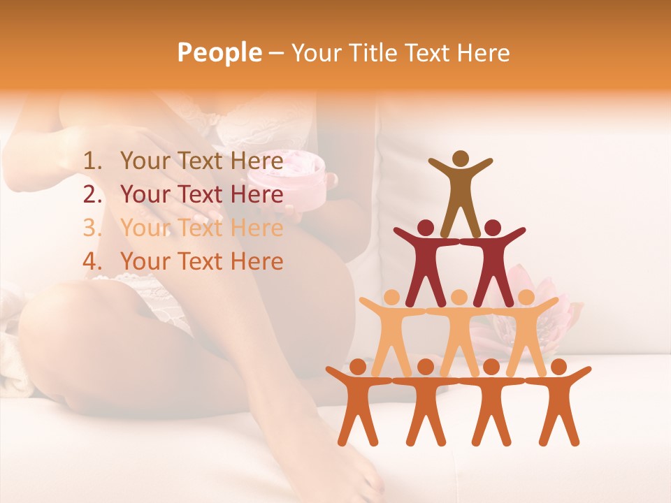 Body Care - Body Creme Application - Health And Beauty. Skin Care, Beauty Treatment PowerPoint Template