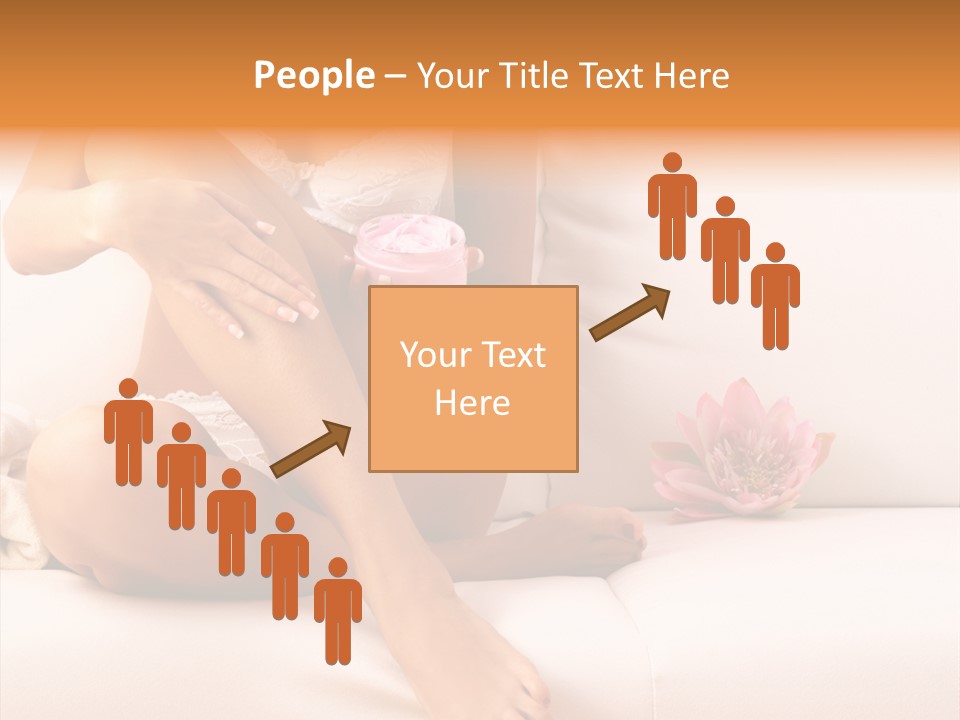 Body Care - Body Creme Application - Health And Beauty. Skin Care, Beauty Treatment PowerPoint Template