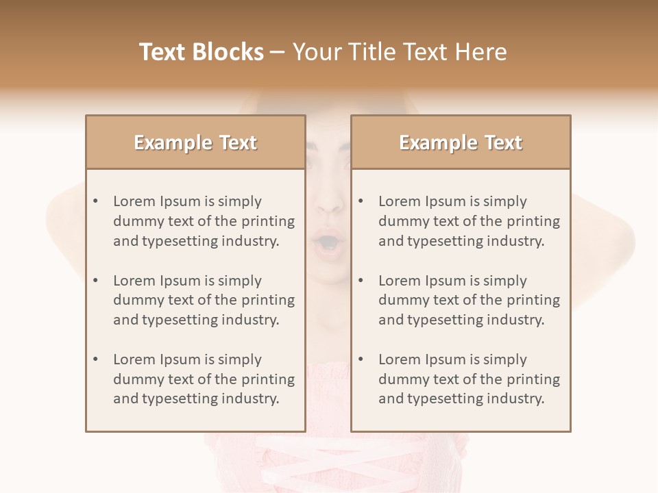 Brown Jersey Cow (10 Years Old) In Front Of A White Background PowerPoint Template