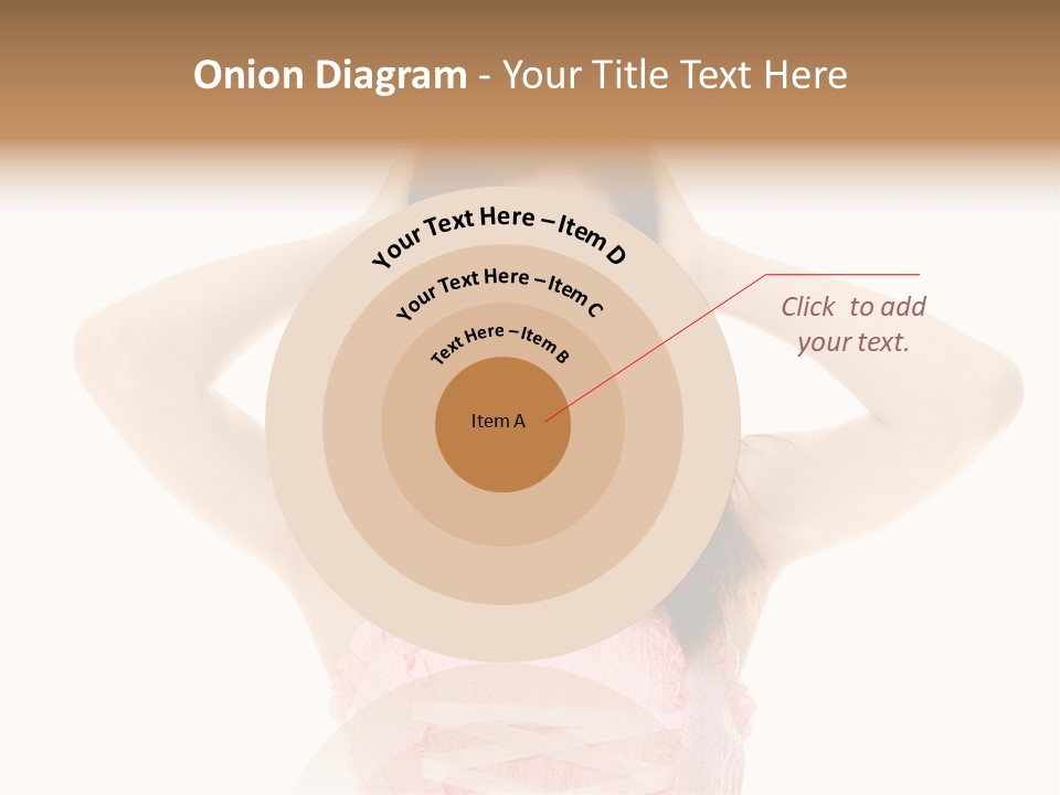 Brown Jersey Cow (10 Years Old) In Front Of A White Background PowerPoint Template