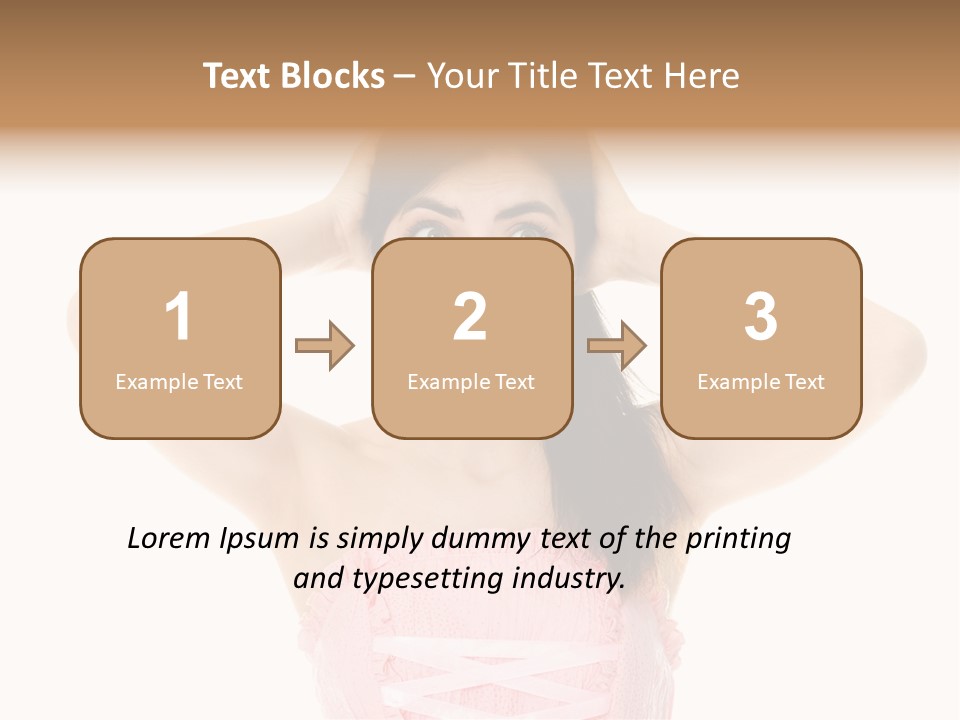 Brown Jersey Cow (10 Years Old) In Front Of A White Background PowerPoint Template