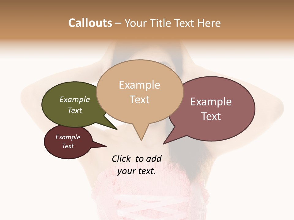 Brown Jersey Cow (10 Years Old) In Front Of A White Background PowerPoint Template