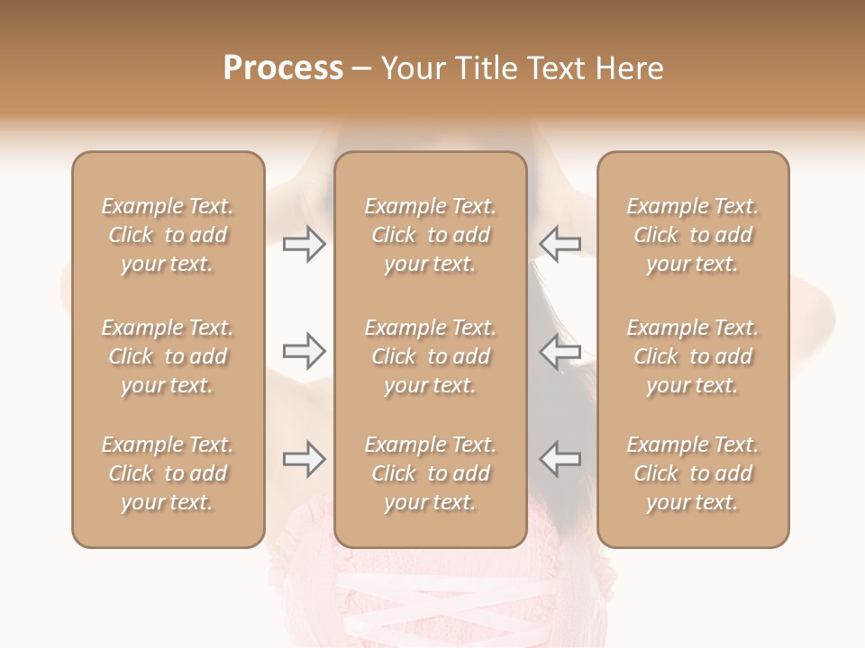 Brown Jersey Cow (10 Years Old) In Front Of A White Background PowerPoint Template