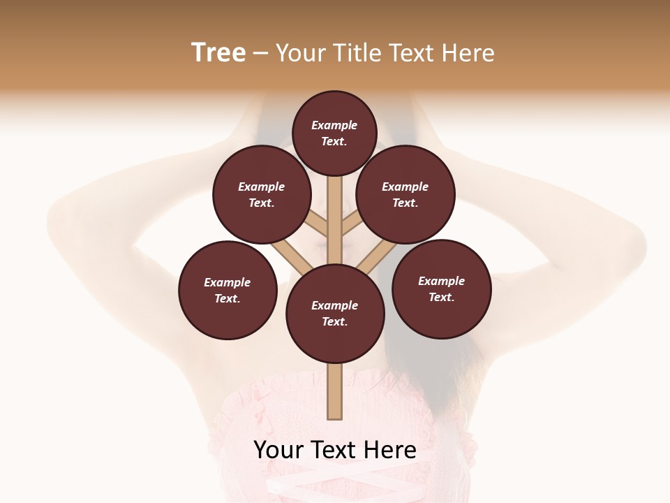 Brown Jersey Cow (10 Years Old) In Front Of A White Background PowerPoint Template