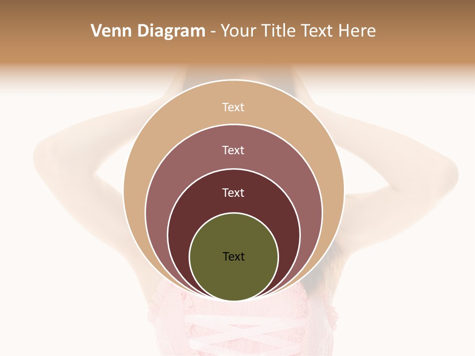 Brown Jersey Cow (10 Years Old) In Front Of A White Background PowerPoint Template