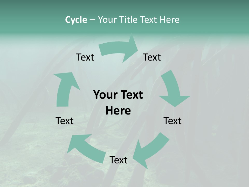 Brown Jersey Cow (10 Years Old) In Front Of A White Background PowerPoint Template