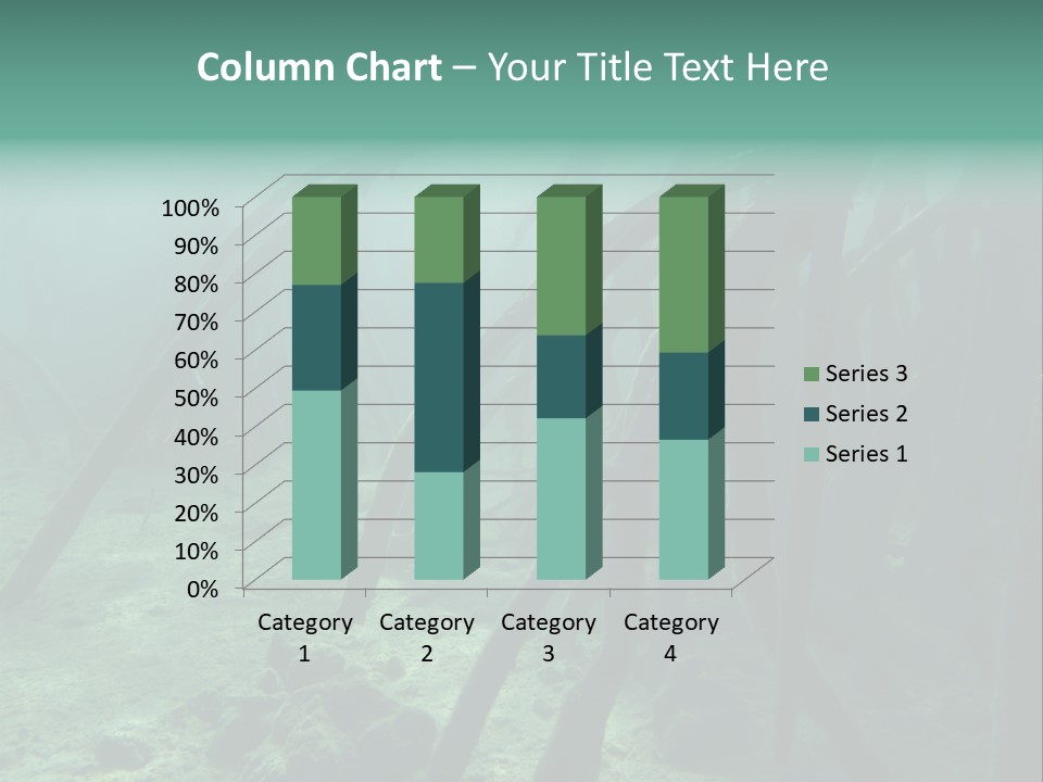 Brown Jersey Cow (10 Years Old) In Front Of A White Background PowerPoint Template